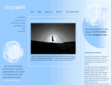 Tablet Screenshot of deepaspirit.com